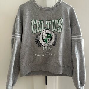 Boston Celtics Gray Sweatshirt